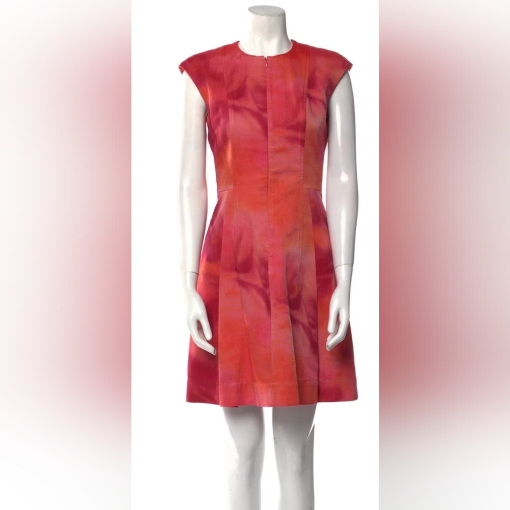 Akris Punto Tie Dye Mini Dress Size 8